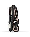 Cybex Passeggino Coya - Off White Telaio Rosegold - Leggero e Ultracompatto dalla Nascita ai 4 Anni Passeggini Leggeri