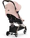 Cybex Passeggino Coya - Peach Pink Telaio Rosegold - Leggero e Ultracompatto dalla Nascita ai 4 Anni Passeggini Leggeri