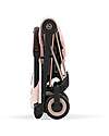 Cybex Passeggino Coya - Peach Pink Telaio Rosegold - Leggero e Ultracompatto dalla Nascita ai 4 Anni Passeggini Leggeri