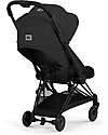 Cybex Passeggino Coya - Sepia Black - Telaio Matt Black - Leggero e Ultracompatto Pedane