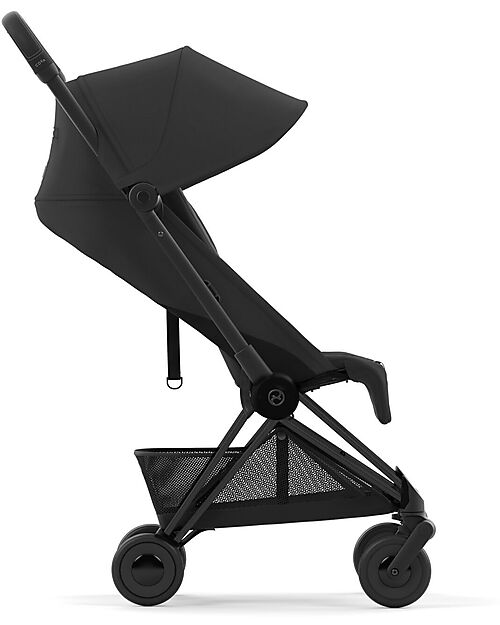 Cybex Passeggino Coya - Sepia Black Telaio Matt - Leggero e Ultracompatto dalla Nascita ai 4 Anni Passeggini Leggeri