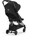Cybex Passeggino Coya - Sepia Black Telaio Matt - Leggero e Ultracompatto dalla Nascita ai 4 Anni Passeggini Leggeri