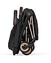 Cybex Passeggino Coya - Sepia Black - Telaio Rosegold - Leggero e Ultracompatto Pedane