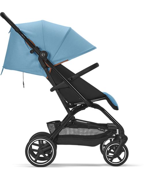 Cybex Passeggino Eezy S+ 2 - Beach Blue/Turquoise - dalla Nascita - Mobilità Eccezionale! Passeggini Leggeri