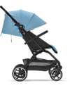 Cybex Passeggino Eezy S+ 2 - Beach Blue/Turquoise - dalla Nascita - Mobilità Eccezionale! Passeggini Leggeri