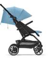 Cybex Passeggino Eezy S+ 2 - Beach Blue/Turquoise - dalla Nascita - Mobilità Eccezionale! Passeggini Leggeri