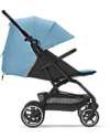 Cybex Passeggino Eezy S+ 2 - Beach Blue/Turquoise - dalla Nascita - Mobilità Eccezionale! Passeggini Leggeri