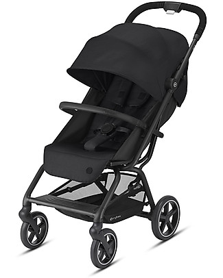 Cybex Passeggino Eezy S+ 2 - Deep Black - Mobilità Eccezionale! Passeggini Leggeri