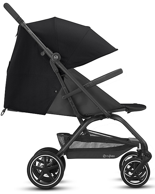 Cybex Passeggino Eezy S+ 2 - Deep Black - Mobilità Eccezionale! Passeggini Leggeri
