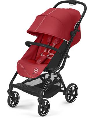 Cybex Passeggino Eezy S+ 2 - Hibiscus Red/Red - dalla Nascita - Mobilità Eccezionale! Passeggini Leggeri