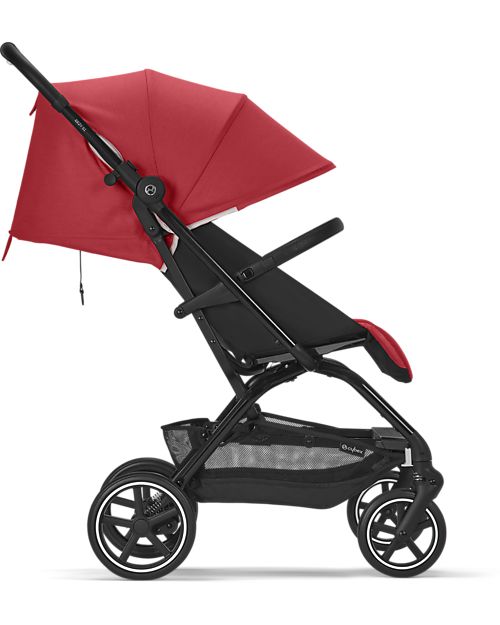 Cybex Passeggino Eezy S+ 2 - Hibiscus Red/Red - dalla Nascita - Mobilità Eccezionale! Passeggini Leggeri