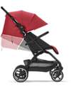 Cybex Passeggino Eezy S+ 2 - Hibiscus Red/Red - dalla Nascita - Mobilità Eccezionale! Passeggini Leggeri