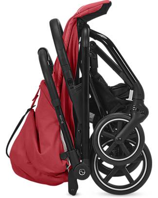 Cybex Passeggino Eezy S+ 2 - Hibiscus Red/Red - dalla Nascita - Mobilità Eccezionale! Passeggini Leggeri