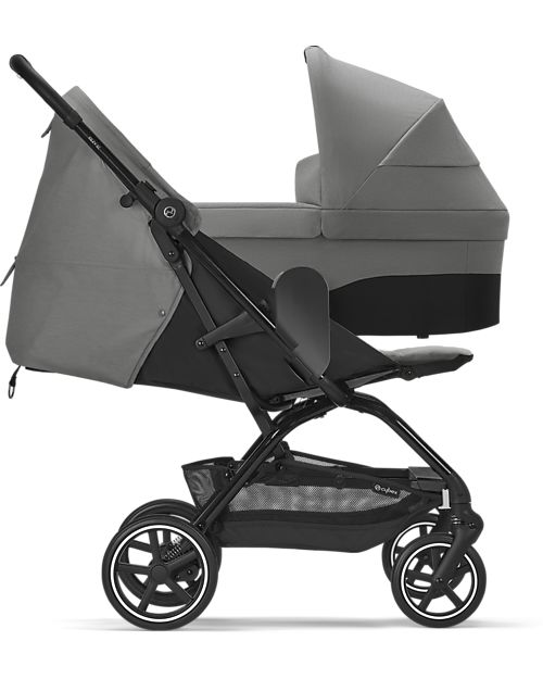 Cybex Passeggino Eezy S+ 2 - Lava Grey/Mid Grey - dalla Nascita - Mobilità Eccezionale! Passeggini Leggeri
