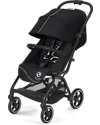 Cybex Passeggino Eezy S+ 2 - Moon Black/Black - dalla Nascita - Mobilità Eccezionale! Passeggini Leggeri