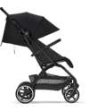 Cybex Passeggino Eezy S+ 2 - Moon Black/Black - dalla Nascita - Mobilità Eccezionale! Passeggini Leggeri