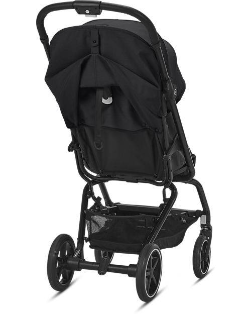 Cybex Passeggino Eezy S+ 2 - Moon Black/Black - dalla Nascita - Mobilità Eccezionale! Passeggini Leggeri