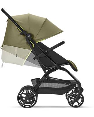 Cybex Passeggino Eezy S+ 2 - Nature Green/Green - dalla Nascita - Mobilità Eccezionale! Passeggini Leggeri