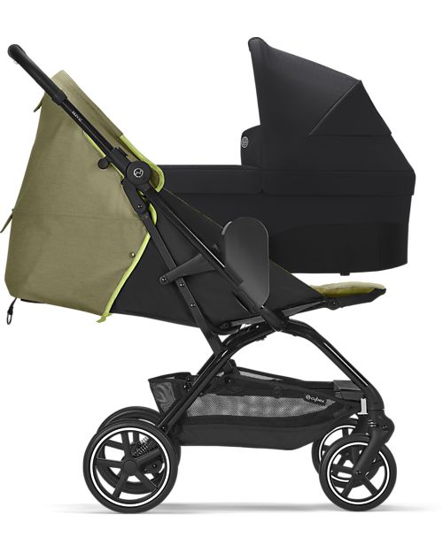 Cybex Passeggino Eezy S+ 2 - Nature Green/Green - dalla Nascita - Mobilità Eccezionale! Passeggini Leggeri
