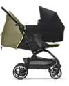 Cybex Passeggino Eezy S+ 2 - Nature Green/Green - dalla Nascita - Mobilità Eccezionale! Passeggini Leggeri