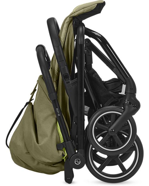 Cybex Passeggino Eezy S+ 2 - Nature Green/Green - dalla Nascita - Mobilità Eccezionale! Passeggini Leggeri