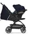 Cybex Passeggino Eezy S+ 2 - Ocean Blue/Navy Blue - dalla Nascita - Mobilità Eccezionale! Passeggini Leggeri