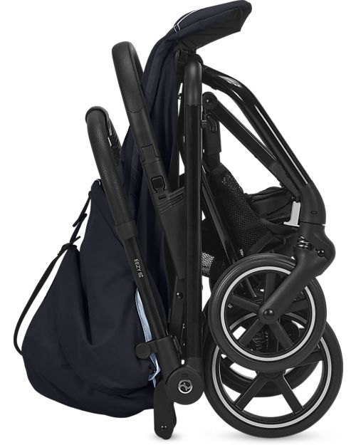 Cybex Passeggino Eezy S+ 2 - Ocean Blue/Navy Blue - dalla Nascita - Mobilità Eccezionale! Passeggini Leggeri