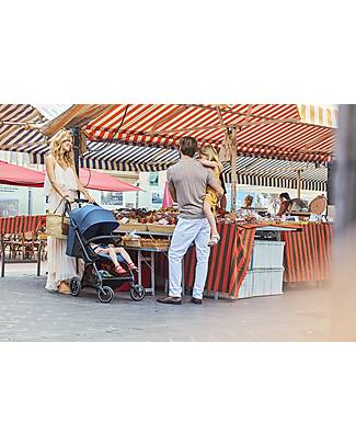 Cybex Passeggino Eezy S+ 2 - Ocean Blue/Navy Blue - dalla Nascita - Mobilità Eccezionale! Passeggini Leggeri