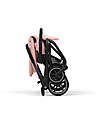 Cybex Passeggino Eezy S Twist + 2 - Candy Pink - Telaio Nero - Seduta Rotante a 360° Passeggini Classici
