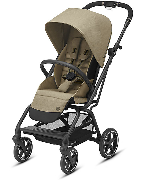Cybex Passeggino Eezy S Twist+ 2 - Classic Beige - Rotazione Fronte Strada/Genitore Passeggini Leggeri