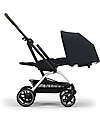 Cybex Passeggino Eezy S Twist + 2 - Dark Blue - Telaio Silver - Seduta Rotante a 360° Passeggini Classici