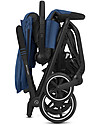 Cybex Passeggino Eezy S Twist+ 2 - Navy Blue - Rotazione Fronte Strada/Genitore Passeggini Leggeri