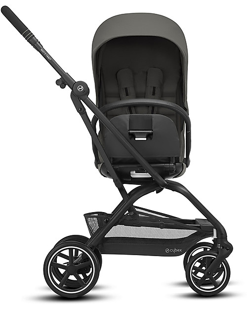 Cybex Passeggino Eezy S Twist+ 2 - Soho Grey - Rotazione Fronte Strada/Genitore Passeggini Leggeri