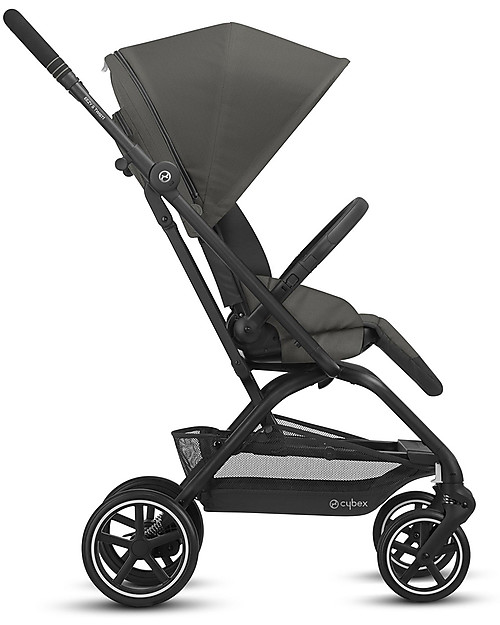Cybex Passeggino Eezy S Twist+ 2 - Soho Grey - Rotazione Fronte Strada/Genitore Passeggini Leggeri