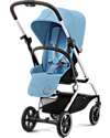 Cybex Passeggino Eezy S Twist+ 2 - Versione Plus - Beach Blue/Turquoise - Rotazione Fronte Strada/Genitore - dalla Nascita Passeggini Leggeri