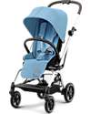 Cybex Passeggino Eezy S Twist+ 2 - Versione Plus - Beach Blue/Turquoise - Rotazione Fronte Strada/Genitore - dalla Nascita Passeggini Leggeri