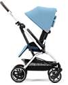 Cybex Passeggino Eezy S Twist+ 2 - Versione Plus - Beach Blue/Turquoise - Rotazione Fronte Strada/Genitore - dalla Nascita Passeggini Leggeri