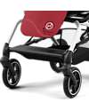 Cybex Passeggino Eezy S Twist+ 2 - Versione Plus - Hibiscus Red/Red - Rotazione Fronte Strada/Genitore - dalla Nascita Passeggini Leggeri