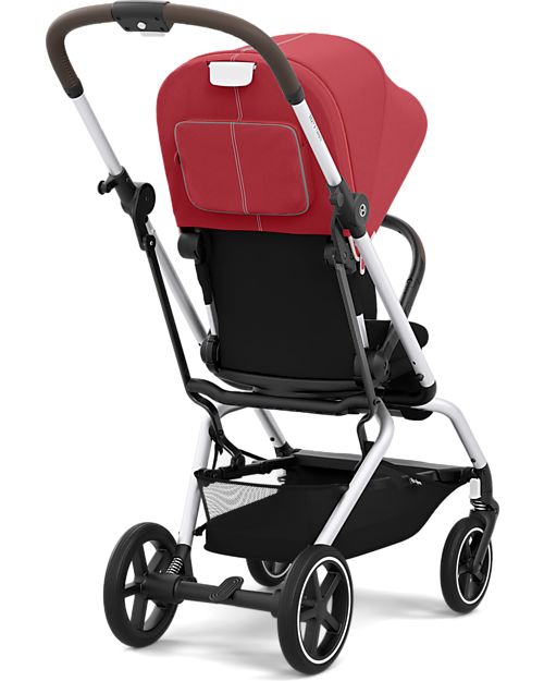 Cybex Passeggino Eezy S Twist+ 2 - Versione Plus - Hibiscus Red/Red - Rotazione Fronte Strada/Genitore - dalla Nascita Passeggini Leggeri