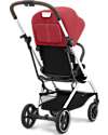 Cybex Passeggino Eezy S Twist+ 2 - Versione Plus - Hibiscus Red/Red - Rotazione Fronte Strada/Genitore - dalla Nascita Passeggini Leggeri