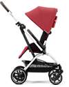 Cybex Passeggino Eezy S Twist+ 2 - Versione Plus - Hibiscus Red/Red - Rotazione Fronte Strada/Genitore - dalla Nascita Passeggini Leggeri