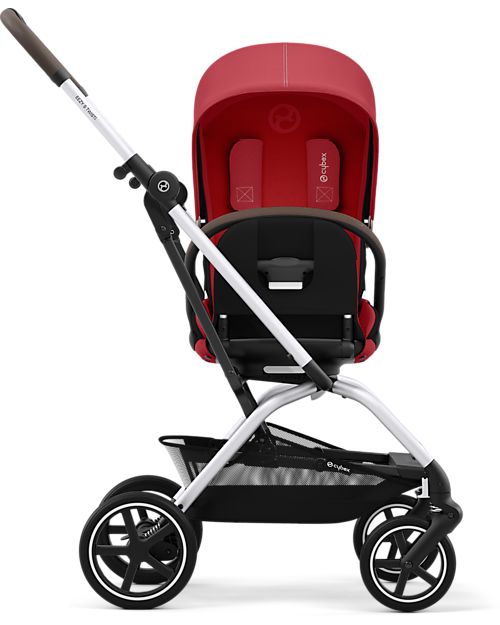 Cybex Passeggino Eezy S Twist+ 2 - Versione Plus - Hibiscus Red/Red - Rotazione Fronte Strada/Genitore - dalla Nascita Passeggini Leggeri