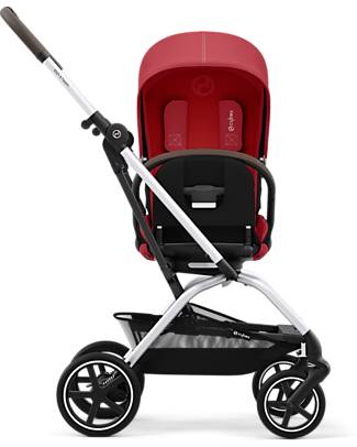 Cybex Passeggino Eezy S Twist+ 2 - Versione Plus - Hibiscus Red/Red - Rotazione Fronte Strada/Genitore - dalla Nascita Passeggini Leggeri