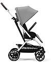 Cybex Passeggino Eezy S Twist+ 2 - Versione Plus - Lava Grey/Mid Grey - Rotazione Fronte Strada/Genitore - dalla Nascita Passeggini Leggeri