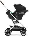 Cybex Passeggino Eezy S Twist+ 2 - Versione Plus - Moon Black/Black - Rotazione Fronte Strada/Genitore - dalla Nascita Passeggini Leggeri