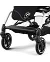 Cybex Passeggino Eezy S Twist+ 2 - Versione Plus - Moon Black/Black - Rotazione Fronte Strada/Genitore - dalla Nascita Passeggini Leggeri