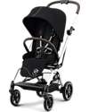 Cybex Passeggino Eezy S Twist+ 2 - Versione Plus - Moon Black/Black - Rotazione Fronte Strada/Genitore - dalla Nascita Passeggini Leggeri