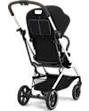 Cybex Passeggino Eezy S Twist+ 2 - Versione Plus - Moon Black/Black - Rotazione Fronte Strada/Genitore - dalla Nascita Passeggini Leggeri