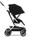 Cybex Passeggino Eezy S Twist+ 2 - Versione Plus - Moon Black/Black - Rotazione Fronte Strada/Genitore - dalla Nascita Passeggini Leggeri