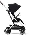 Cybex Passeggino Eezy S Twist+ 2 - Versione Plus - Moon Black/Black - Rotazione Fronte Strada/Genitore - dalla Nascita Passeggini Leggeri